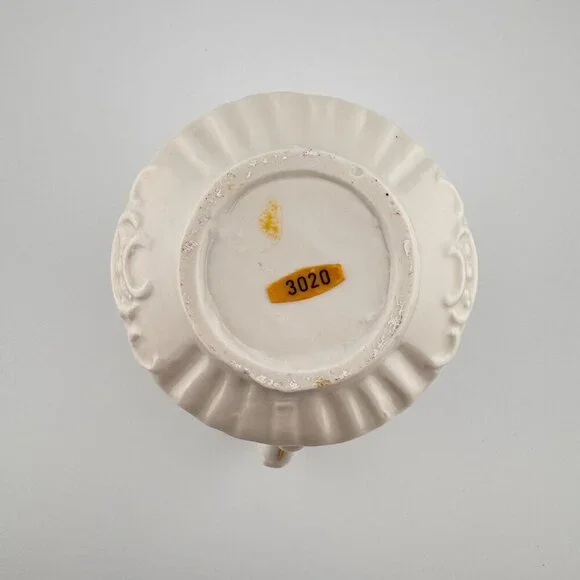 Vintage Aynsley Mini Creamer & Open Sugar Cottage Garden Fine English Bone China - Picture 10 of 15